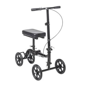 Drive Medical Economy Folding Knee Walker - Supports up to 350 lbs, Pack of 1, RTL799